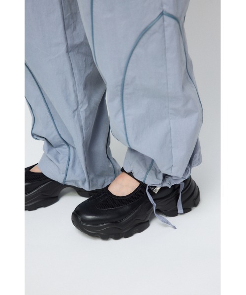 LAGUA GEM(ラグアジェム)の「LINE BALLOON パンツ(その他パンツ・レディース・グレー/ライトブルー/ブラック・X-SMALL/SMALL/MEDIUM)」の13枚目の写真