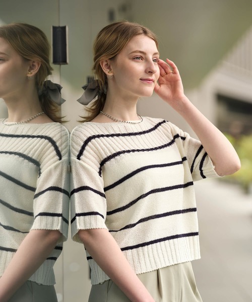 ANOH（アノー）の「ハーフボールチェーンチョーカー（チョーカー・レディース・ゴールド/シルバー・FREE）」の6枚目の写真