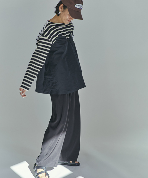 journal standard L'essage（ジャーナルスタンダードレサージュ）の「《追加》【AYAKANEKO×L’ESSAGE】タフタビスチェ（シャツ/ブラウス・レディース・ブラック・FREE）」の5枚目の写真