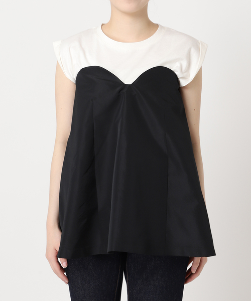 journal standard L'essage（ジャーナルスタンダードレサージュ）の「《追加》【AYAKANEKO×L’ESSAGE】タフタビスチェ（シャツ/ブラウス・レディース・ブラック・FREE）」の14枚目の写真