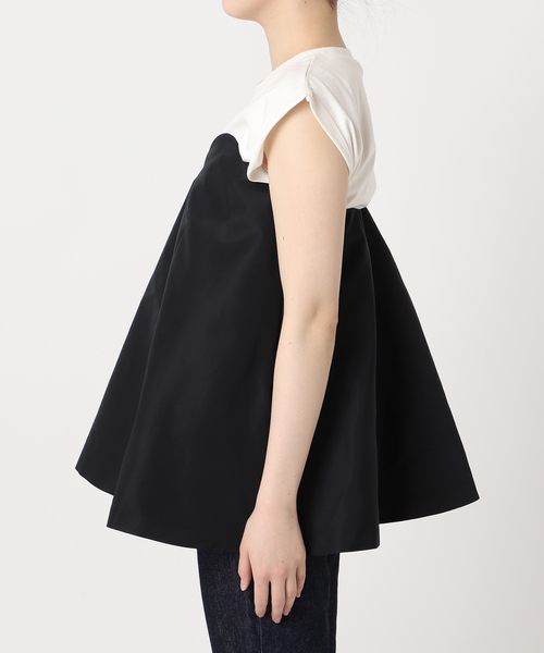 journal standard L'essage（ジャーナルスタンダードレサージュ）の「《追加》【AYAKANEKO×L’ESSAGE】タフタビスチェ（シャツ/ブラウス・レディース・ブラック・FREE）」の15枚目の写真