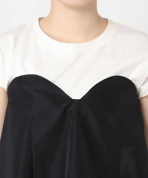 journal standard L'essage（ジャーナルスタンダードレサージュ）の「《追加》【AYAKANEKO×L’ESSAGE】タフタビスチェ（シャツ/ブラウス・レディース・ブラック・FREE）」の18枚目の写真