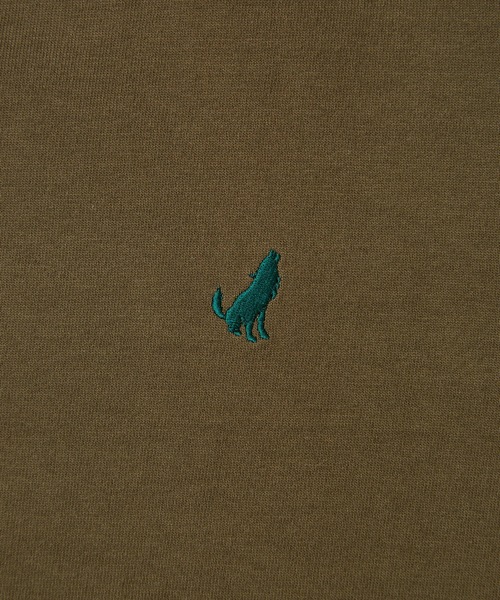 WILD LIFE TAILOR Adam et Rope'（ワイルドテーラーアダムエロペ　）の「【WILD LIFE TAILOR】ボックスシルエット ワンポイントロゴ Tシャツ（Tシャツ/カットソー・メンズ・ホワイト/ブラック/オリーブ/グリーン・L/M）」の11枚目の写真