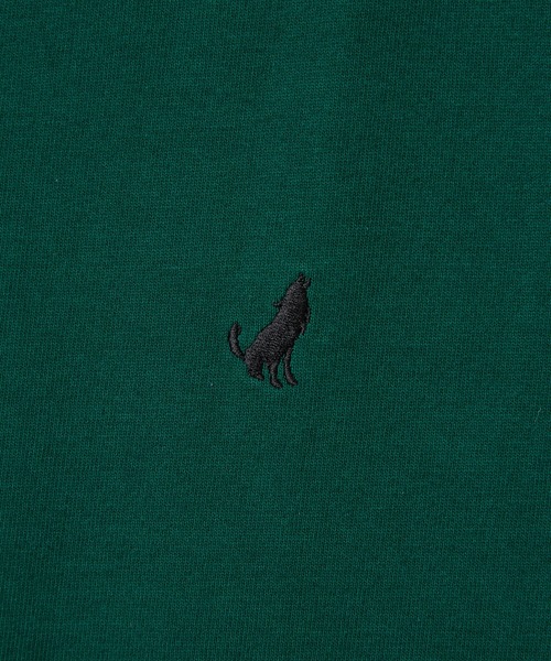 WILD LIFE TAILOR Adam et Rope'（ワイルドテーラーアダムエロペ　）の「【WILD LIFE TAILOR】ボックスシルエット ワンポイントロゴ Tシャツ（Tシャツ/カットソー・メンズ・ホワイト/ブラック/オリーブ/グリーン・L/M）」の13枚目の写真