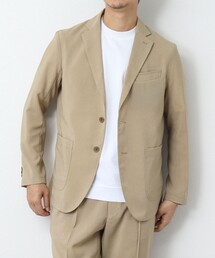 NOLLEY'S goodman | 《セットアップ / ビジカジ対応》強撚 DotAir イージージャケット(テーラードジャケット)