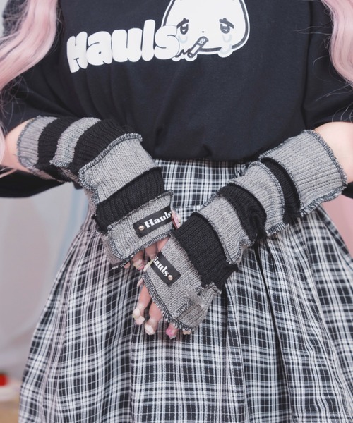 Hauls（ハウルズ）の「つぎはぎ☆あーむウォーマー（アーム
