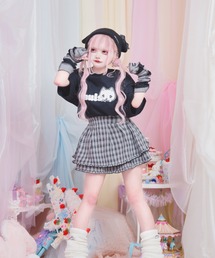 Hauls はうるず はうき トップス パーカー ワンピース アームウォーマー Hauls（ハウルズ）の「つぎはぎ☆あーむウォーマー（アーム
