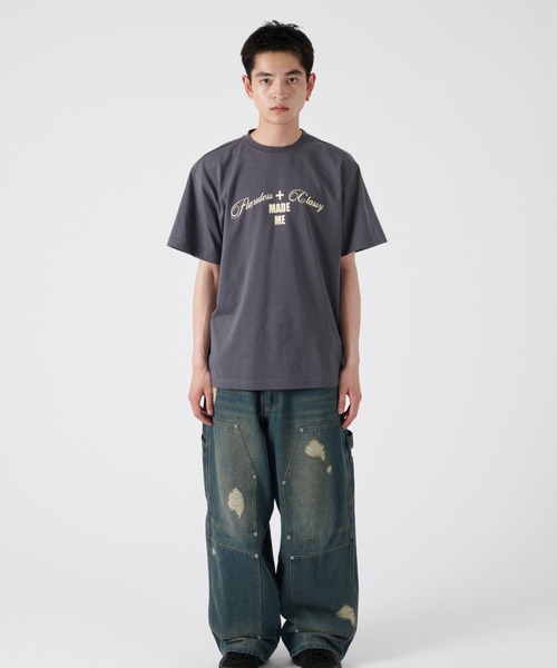 FCMM(エフシーエムエム)の「【UNISEX】LOGO PRINT TEE/ロゴプリントTシャツ(Tシャツ/カットソー・レディース・チャコール/ホワイト/ベージュ・SMALL/LARGE)」の9枚目の写真