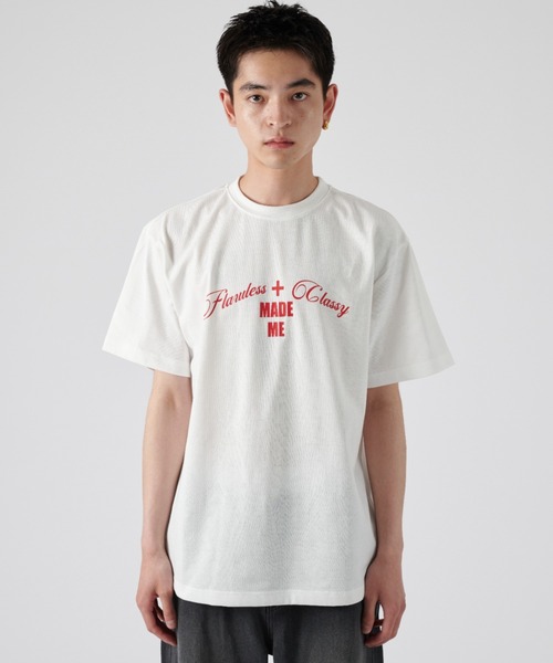 FCMM(エフシーエムエム)の「【UNISEX】LOGO PRINT TEE/ロゴプリントTシャツ(Tシャツ/カットソー・レディース・チャコール/ホワイト/ベージュ・SMALL/LARGE)」の11枚目の写真