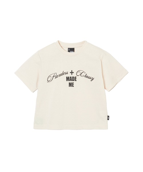 FCMM(エフシーエムエム)の「【UNISEX】LOGO PRINT TEE/ロゴプリントTシャツ(Tシャツ/カットソー・レディース・チャコール/ホワイト/ベージュ・SMALL/LARGE)」の12枚目の写真