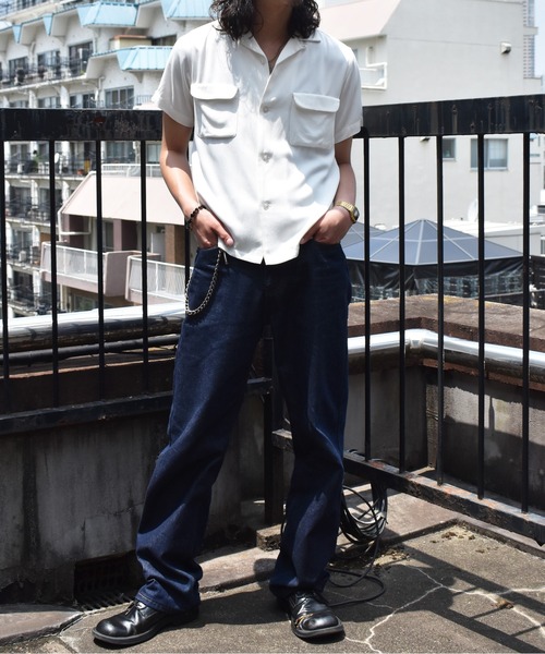 Noen レーヨン 半袖 シャツ ショートリブレーヨン半袖シャツ（シャツ/ブラウス）｜Noen