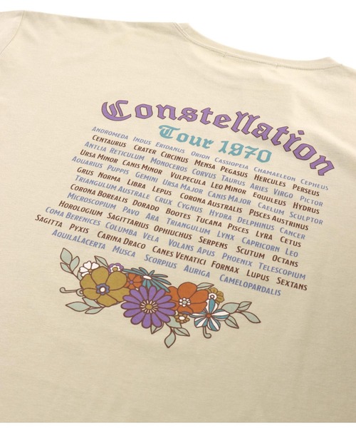 anap mimpi(アナップミンピ)の「SUN&FLOWERプリント 半袖 ビッグ Tシャツ(Tシャツ/カットソー・レディース・ホワイト/ブラック/グレイッシュベージュ・FREE)」の22枚目の写真