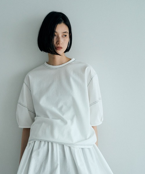 STITCH TEE（Tシャツ/カットソー）｜marjour（マージュール）