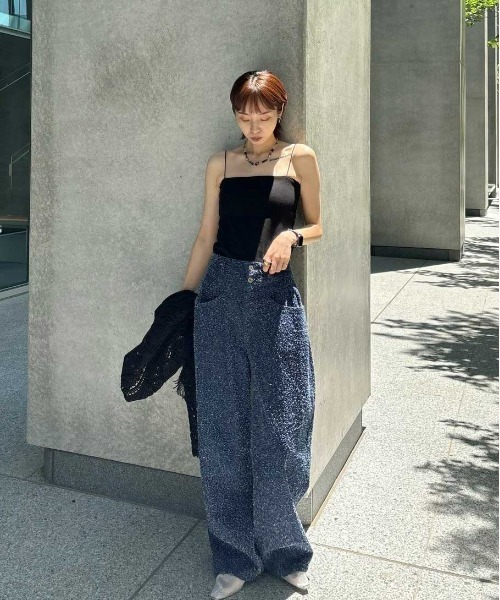 MEDI HOLLOW OUT CUP IN CAMISOLE（キャミソール）｜Ameri