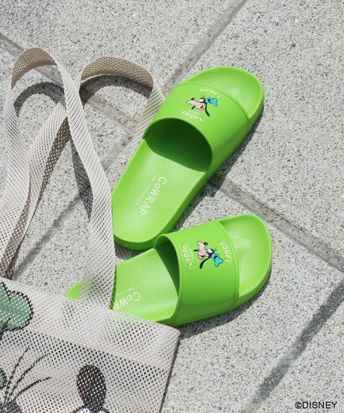 Disney（ディズニー）の「ディズニー　カラップ シャワーサンダル（サンダル・レディース・ブルー/パープル/ミント/オレンジ/ブラウン/グリーン/ライトグレー/ホワイト/ピンク・M）」の4枚目の写真