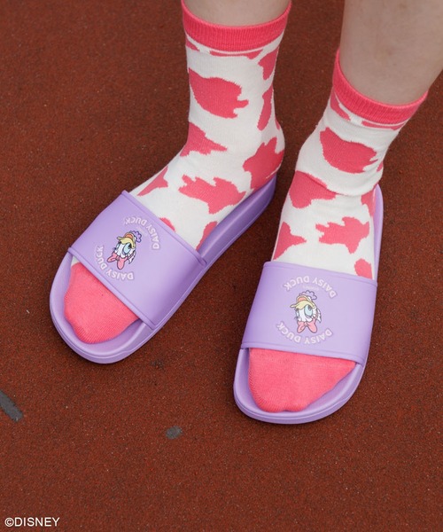 Disney（ディズニー）の「ディズニー　カラップ シャワーサンダル（サンダル・レディース・ブルー/パープル/ミント/オレンジ/ブラウン/グリーン/ライトグレー/ホワイト/ピンク・M）」の22枚目の写真