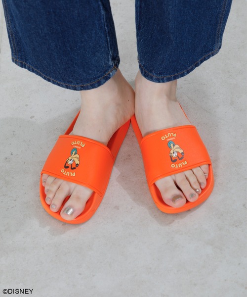 Disney（ディズニー）の「ディズニー　カラップ シャワーサンダル（サンダル・レディース・ブルー/パープル/ミント/オレンジ/ブラウン/グリーン/ライトグレー/ホワイト/ピンク・M）」の14枚目の写真