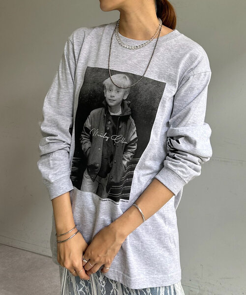 SHENERY(シーナリー)の「【GOOD ROCK SPEED】LIFE PCロングスリーブTee02(Tシャツ/カットソー・レディース・グレー・FREE)」の10枚目の写真