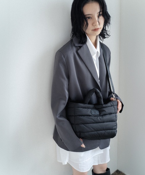 GYDA(ジェイダ)2WAYパファーキルティングミニトートバッグ ショルダー