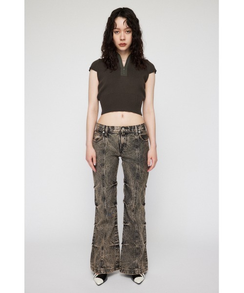 FABRIC MIX ニット（Tシャツ/カットソー）｜LAGUA GEM（ラグアジェム）