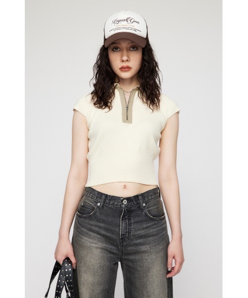 FABRIC MIX ニット（Tシャツ/カットソー）｜LAGUA GEM（ラグアジェム）