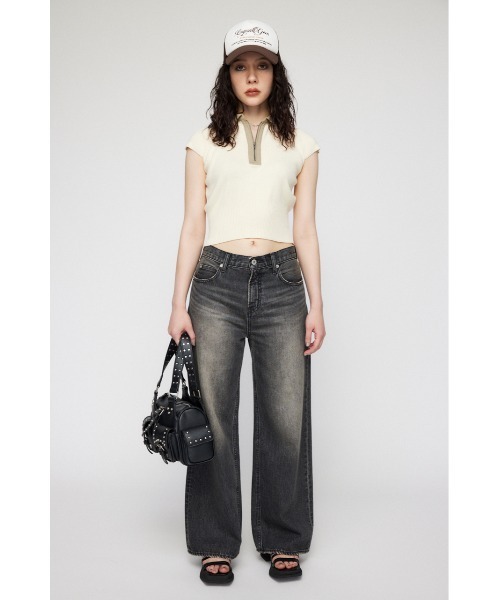 FABRIC MIX ニット（Tシャツ/カットソー）｜LAGUA GEM（ラグアジェム）