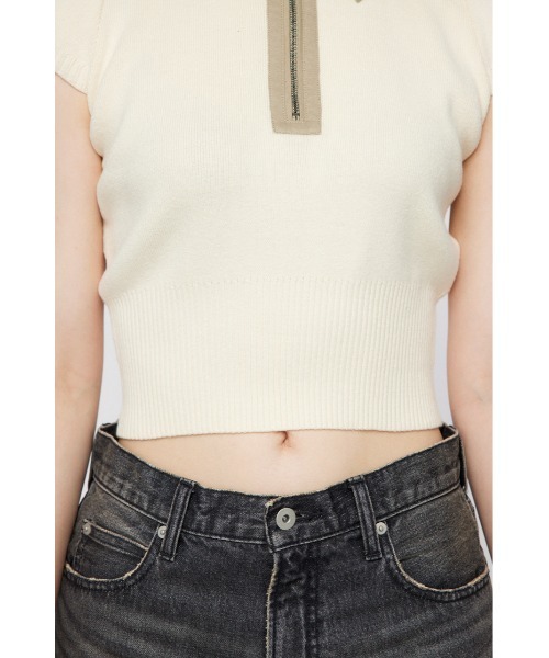 FABRIC MIX ニット（Tシャツ/カットソー）｜LAGUA GEM（ラグアジェム）