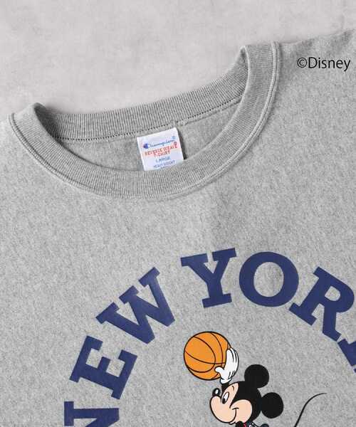 Champion(チャンピオン)の「Champion(チャンピオン)プリントリバースウィーブTシャツ(Tシャツ/カットソー・メンズ・ホワイト/ネイビー/グレー・M/L/XL)」の8枚目の写真
