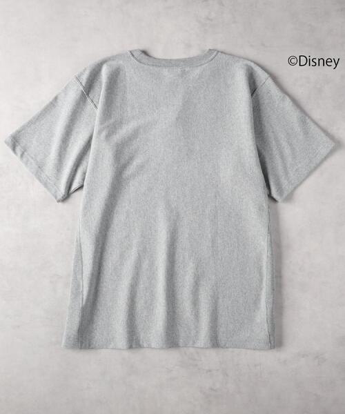 Champion(チャンピオン)の「Champion(チャンピオン)プリントリバースウィーブTシャツ(Tシャツ/カットソー・メンズ・ホワイト/ネイビー/グレー・M/L/XL)」の4枚目の写真