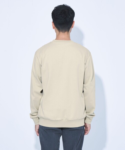 green label relaxing（グリーンレーベルリラクシング）の「【WEB限定】JUST fit スウェット ロンT 長袖 カットソー（Tシャツ/カットソー・メンズ・ブラック/ナチュラル/ダークグリーン/ダークグレー/ネイビー・S/M/L/XL）」の15枚目の写真