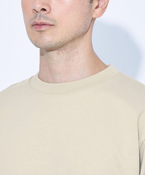 green label relaxing（グリーンレーベルリラクシング）の「【WEB限定】JUST fit スウェット ロンT 長袖 カットソー（Tシャツ/カットソー・メンズ・ブラック/ナチュラル/ダークグリーン/ダークグレー/ネイビー・S/M/L/XL）」の16枚目の写真