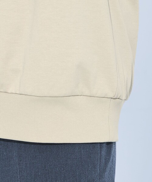 green label relaxing（グリーンレーベルリラクシング）の「【WEB限定】JUST fit スウェット ロンT 長袖 カットソー（Tシャツ/カットソー・メンズ・ブラック/ナチュラル/ダークグリーン/ダークグレー/ネイビー・S/M/L/XL）」の18枚目の写真