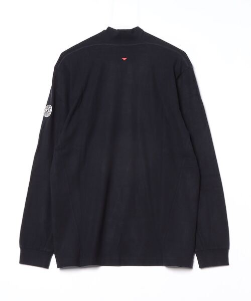 【セール】セルヒートプレーン長袖モックネックシャツ（メンズ）（Tシャツ/カットソー）｜and per se（アンパスィ）