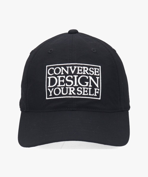CONVERSE（コンバース）の「CONVERSE RECYCLE NYLO DEEP CROWN CAP / コンバース（キャップ・レディース・ブラック/ベージュ/ピンク・FREE）」の5枚目の写真