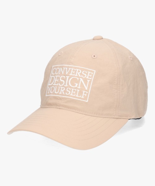 CONVERSE（コンバース）の「CONVERSE RECYCLE NYLO DEEP CROWN CAP / コンバース（キャップ・レディース・ブラック/ベージュ/ピンク・FREE）」の8枚目の写真