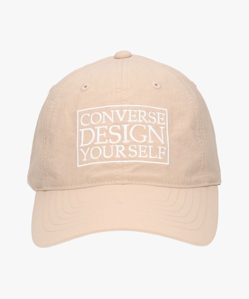 CONVERSE（コンバース）の「CONVERSE RECYCLE NYLO DEEP CROWN CAP / コンバース（キャップ・レディース・ブラック/ベージュ/ピンク・FREE）」の9枚目の写真