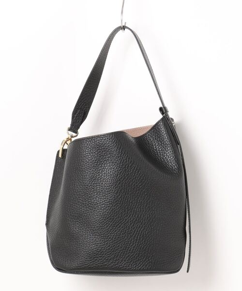 【美品】LORISTELLA OLIVIA ショルダーバック　アシンメトリー　黒 極美品】LORISTELLA / OLIVIA(アシンメトリーバケットバッグ