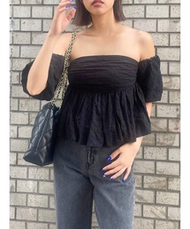 3WAYオフショルブラウス