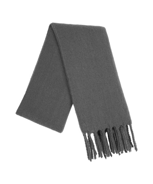 JNBY（ジェーエヌビーワイ）の「Versatile Fringe Scarf / フリンジスカーフ（ストール/ショール・レディース・グレー/レッド/ベージュ・ONE SIZE）」の5枚目の写真