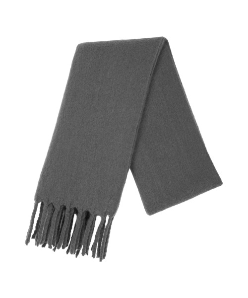JNBY（ジェーエヌビーワイ）の「Versatile Fringe Scarf / フリンジスカーフ（ストール/ショール・レディース・グレー/レッド/ベージュ・ONE SIZE）」の6枚目の写真