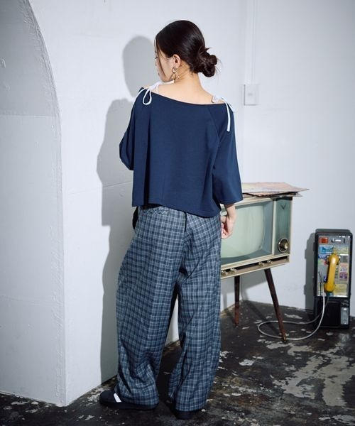 PBLIM（ページボーイリム）の「PBLIM/カップツキリボンキャミ（キャミソール・レディース・ブラック/グレー/レッド・FREE）」の7枚目の写真