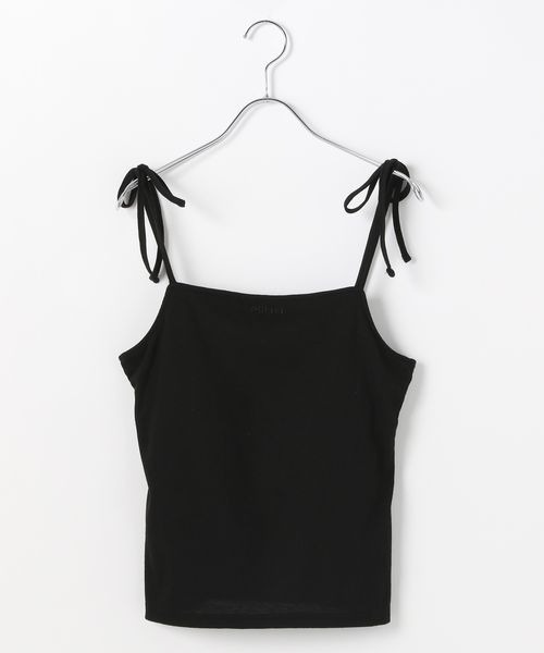 PBLIM（ページボーイリム）の「PBLIM/カップツキリボンキャミ（キャミソール・レディース・ブラック/グレー/レッド・FREE）」の11枚目の写真