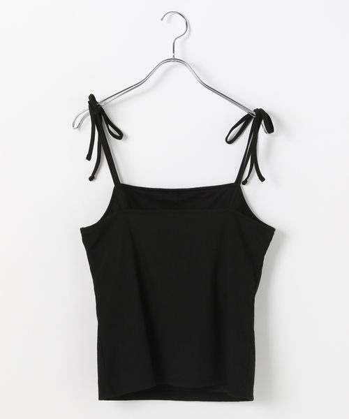 PBLIM（ページボーイリム）の「PBLIM/カップツキリボンキャミ（キャミソール・レディース・ブラック/グレー/レッド・FREE）」の12枚目の写真