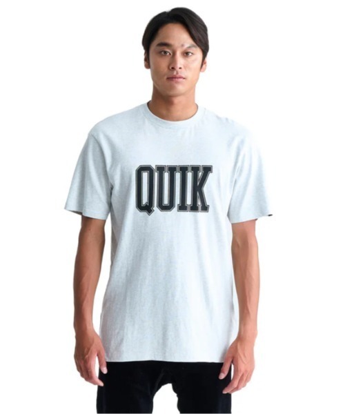 Quiksilver(クイックシルバー)の「GRIFF QUIK TEE GFN/クイックシルバー半袖ロゴTシャツ(Tシャツ/カットソー・メンズ・ホワイト/ブラック・LARGE/MEDIUM/SMALL/X-LARGE)」の9枚目の写真
