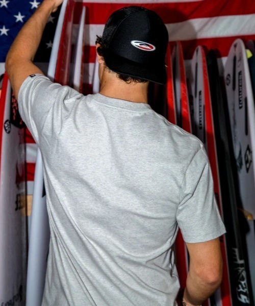 Quiksilver(クイックシルバー)の「GRIFF QUIK TEE GFN/クイックシルバー半袖ロゴTシャツ(Tシャツ/カットソー・メンズ・ホワイト/ブラック・LARGE/MEDIUM/SMALL/X-LARGE)」の6枚目の写真