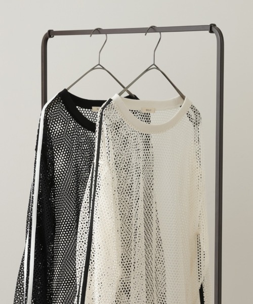 m.☆　マチャット　メッシュパフトップス完売品　ブラック m.☆様専用 マチャット メッシュパフトップス ブラック