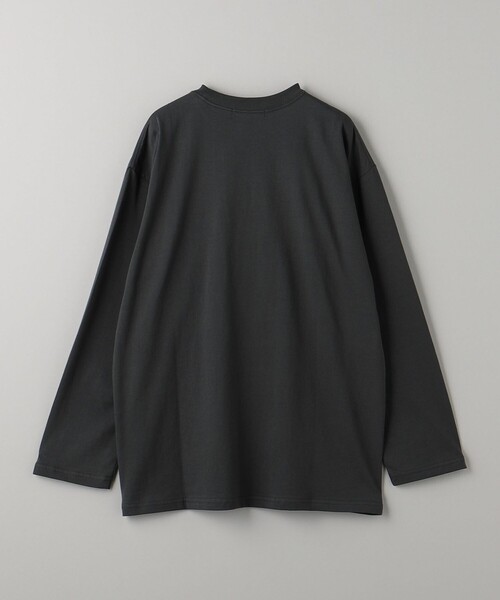 BEAUTY&YOUTH UNITED ARROWS（ビューティーアンドユースユナイテッドアローズ）の「MID NIGHT ロングスリーブTシャツ（Tシャツ/カットソー・レディース・ダークグレー/ホワイト・FREE）」の5枚目の写真
