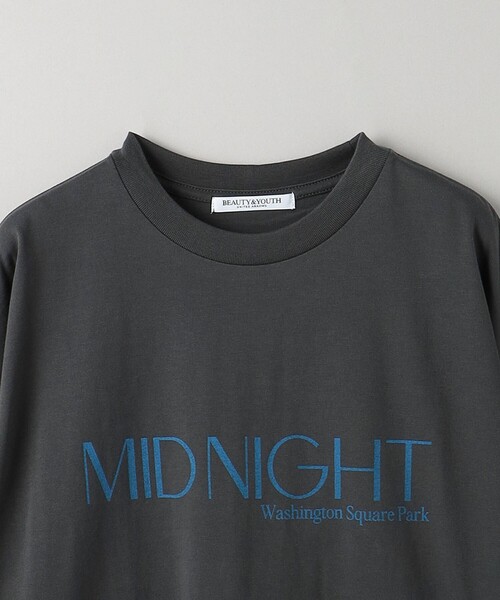 BEAUTY&YOUTH UNITED ARROWS（ビューティーアンドユースユナイテッドアローズ）の「MID NIGHT ロングスリーブTシャツ（Tシャツ/カットソー・レディース・ダークグレー/ホワイト・FREE）」の14枚目の写真