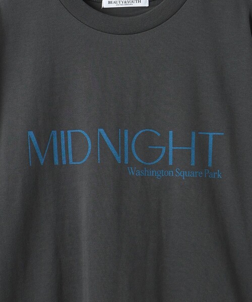 BEAUTY&YOUTH UNITED ARROWS（ビューティーアンドユースユナイテッドアローズ）の「MID NIGHT ロングスリーブTシャツ（Tシャツ/カットソー・レディース・ダークグレー/ホワイト・FREE）」の16枚目の写真