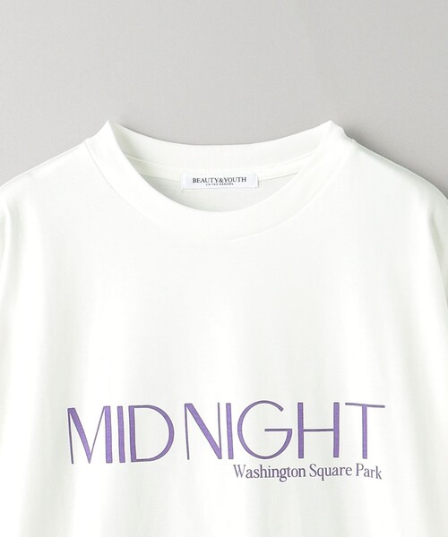 BEAUTY&YOUTH UNITED ARROWS（ビューティーアンドユースユナイテッドアローズ）の「MID NIGHT ロングスリーブTシャツ（Tシャツ/カットソー・レディース・ダークグレー/ホワイト・FREE）」の20枚目の写真